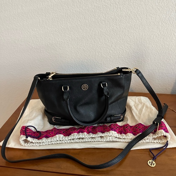 Tory Burch Robinson mini square tote - Picture 3 of 5